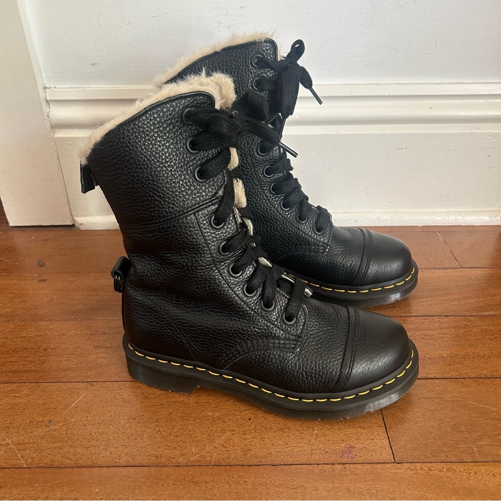 Black Womens Doc Marten Boots